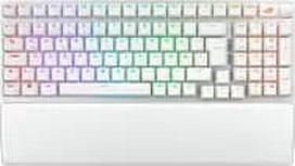 asus zaidimu - ASUS ROG Strix Scope II 96 Wireless Klaviatūra Žaidimams Balta (White) - 2 nuotrauka