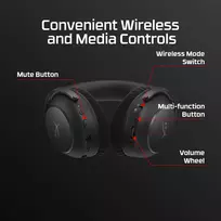ps4 zaidimai - HyperX Cloud Alpha 2  - 7 nuotrauka