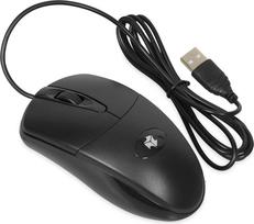 ps 2 pelyte - iBOX I007 Laidinė Optinė Pelė Juoda (Black) - 5 nuotrauka