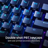 hyperx klaviatura - HyperX Alloy Origins 65, Juoda (Black) - 5 nuotrauka