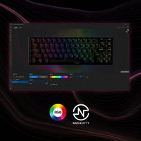hyperx klaviatura - HyperX Alloy Origins 65, Juoda (Black) - 7 nuotrauka