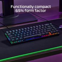 hyperx klaviatura - HyperX Alloy Origins 65, Juoda (Black) - 11 nuotrauka