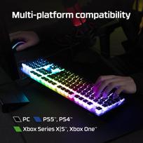 hyperx klaviatura - Hyperx 4P5P2AA#ABA, juoda - 6 nuotrauka