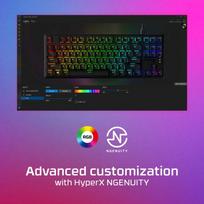 hyperx klaviatura - Hyperx 4P5P2AA#ABA, juoda - 8 nuotrauka