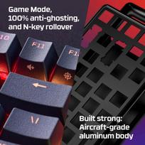 hyperx klaviatura - Hyperx 4P5P2AA#ABA, juoda - 10 nuotrauka