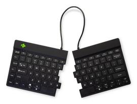 split keyboard - KEYBOARD WRL COMPACT BREAK/BLACK RGOSBUSWLBL R-GO TOOLS - 13 nuotrauka