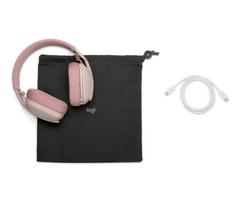 gaming ausines - Logitech Zone Vibe 100 Rose (Rožinė) - 8 nuotrauka