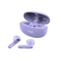 ausines earphones 2 - HEADSET EARPHONES YAVI BT ENC/PURPLE 25299 TRUST - 2 nuotrauka