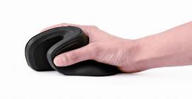 mouse ergonomic - MOUSE USB OPTICAL WRL BLACK/ERGONOMIC MUSW-ERGO-03 GEMBIRD - 6 nuotrauka