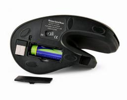 mouse ergonomic - MOUSE USB OPTICAL WRL BLACK/ERGONOMIC MUSW-ERGO-03 GEMBIRD - 7 nuotrauka
