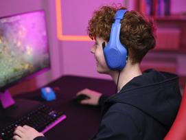 trust gxt headset - Trust GXT 415B Zirox Blue (Mėlynos) - 4 nuotrauka