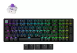 klaviaturos lt - Keychron K4 HE Wireless, Juodas (Black) - 4 nuotrauka