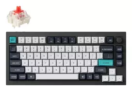 klaviaturos lt - Keychron Q1 Max Belaidė Mechaninė Klaviatūra RGB Juoda (Black) [Q1M-M1] - 2 nuotrauka