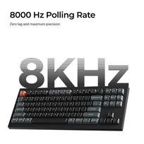 belaide klaviatura - Keychron V3 Ultra Wireless, V3U-D1, Juodas (Black) - 2 nuotrauka