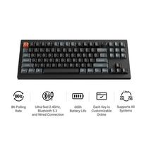belaide klaviatura - Keychron V3 Ultra Wireless, V3U-D1, Juodas (Black) - 6 nuotrauka