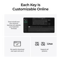 belaide klaviatura - Keychron V3 Ultra Wireless, V3U-D1, Juodas (Black) - 7 nuotrauka