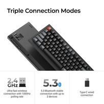 belaide klaviatura - Keychron V3 Ultra Wireless, V3U-D1, Juodas (Black) - 8 nuotrauka