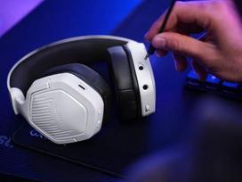 belaides zaidimu ausines - TRUST HEADSET GXT493 CARUS White (Baltos) - 5 nuotrauka