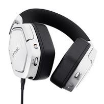belaides zaidimu ausines - TRUST HEADSET GXT493 CARUS White (Baltos) - 11 nuotrauka