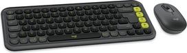 logitech bluetooth mouse - Logitech POP Icon Combo, Graphite, US, Bluetooth - 5 nuotrauka