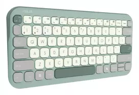 klaviatura 80 - Asus Marshmallow KW100 | Keyboard | Wireless | US International | Green Tea Latte | Bluetooth | 90XB0880-BKB180 - 4 nuotrauka