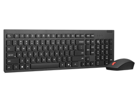 belaide pele lenovo - Lenovo Essential Belaidis Klaviatūra ir Pelė Combo Gen2 Juodas (Black) - 4 nuotrauka
