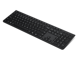 klaviaturos lipdukai - Lenovo Professional Wireless Rechargeable Keyboard AI | Keyboard | Wireless | Estonian | Bluetooth | Grey | 4Y41R64545 - 2 nuotrauka