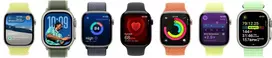 series 11 - Apple Watch Series 11 GPS 42mm Juodas (Jet Black) Aliuminio Korpusas su Juodu Sportiniu Dirželiu - M/L - 7 nuotrauka