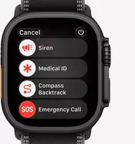 apple watch ismanieji laikrodziai - Apple Watch SE 3 44mm Midnight (Juodas) - 3 nuotrauka