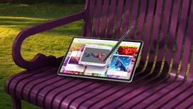 12 plansete - Lenovo Yoga Tab 11.1" 12GB/256GB Wi-Fi Seashell (Seashell) - 8 nuotrauka
