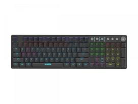 mechanical keyboard - iBox AURORA K-6, Belaidė, RF Wireless + Bluetooth, Juoda (Black) - 5 nuotrauka