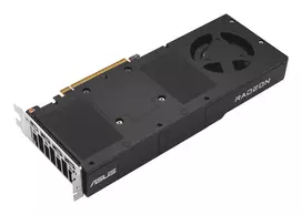 32gb vaizdo plokste - ASUS Radeon AI PRO R9700 Turbo (Juodas / Black) 32GB GDDR6 - 3 nuotrauka