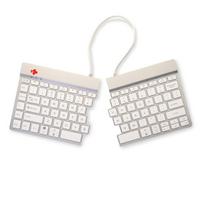 350 - KEYBOARD WRL COMPACT BREAK/WHITE RGOSBUSWLWH R-GO TOOLS - 3 nuotrauka