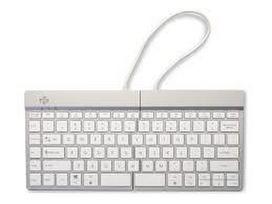 350 - KEYBOARD WRL COMPACT BREAK/WHITE RGOSBUSWLWH R-GO TOOLS - 15 nuotrauka