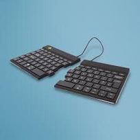 split keyboard - KEYBOARD WRL COMPACT BREAK/BLACK RGOSBUKWLBL R-GO TOOLS - 10 nuotrauka