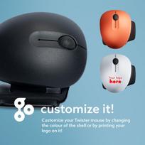 mouse ergonomic - MOUSE USB OPTICAL WRL TWISTER/BLACK RGOTWBMWLBL R-GO TOOLS - 7 nuotrauka