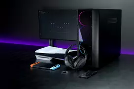 gaming pc 500 - Turtle Beach Stealth 500 PC Juodas (Black) - 2 nuotrauka