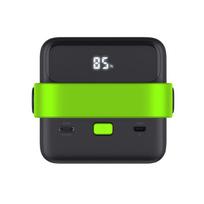 powerbank 20w - Trust Redoh XXL, 50000mAh, juodas, žalias - 5 nuotrauka