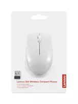 belaide pele lenovo - Lenovo | Compact Mouse with battery | 300 | Wireless | Cloud Grey | GY51L15677 - 5 nuotrauka
