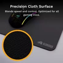 glorious gaming mouse - Glorious Gaming Mouse Pad 2 L, Juodas (Black) - 3 nuotrauka