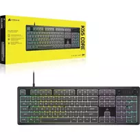corsair klaviaturos - Corsair K55 Core RGB, Pilka (Gray) - 8 nuotrauka