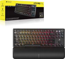 corsair klaviaturos - Corsair K70 PRO TKL Klaviatūra Žaidimams, Juoda (Black) - 2 nuotrauka