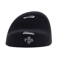 bluetooth peles - MOUSE USB OPTICAL WRL/L. BLK RGOHELELAWL R-GO TOOLS - 6 nuotrauka