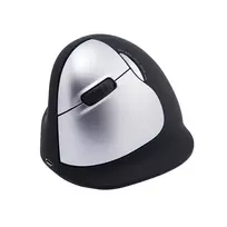 bluetooth peles - MOUSE USB OPTICAL WRL/L. BLK RGOHELELAWL R-GO TOOLS - 7 nuotrauka