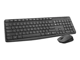 belaide pele logitech - Logitech MK235 Belaidė Klaviatūra ir Pelė, Pilka (Grey) - 4 nuotrauka