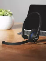3.5mm headset - Koss | Communication Headsets | CS200i | Wired | On-Ear | Microphone | Noise canceling | Black | 197055 - 4 nuotrauka