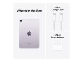 12 plansete - Apple iPad mini (A17 Pro) 8.3" 256GB Wi-Fi + Cellular Violetinė (Purple) - 8 nuotrauka