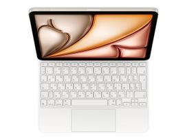 lempos rusio - Apple Magic Keyboard, iPad Air 11" (M3), Rusų (Russian), Balta (White) - 4 nuotrauka