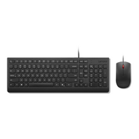 klaviaturos lt - Lenovo Essential Wired Combo Keyboard and Mouse | Keyboard and Mouse Set | Wired | Mouse included | Lithuanian | Black | 4X31R64442 - 2 nuotrauka