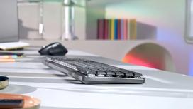 wireless mechanical keyboard - Logitech MX Mechanical, belaidė, mechaninė, Grafitas (Graphite) - 4 nuotrauka